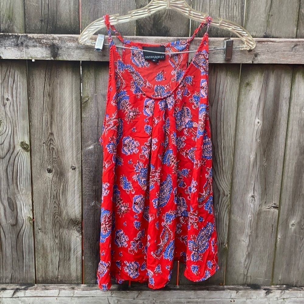 Cynthia Rowley Flowy top sz. XL